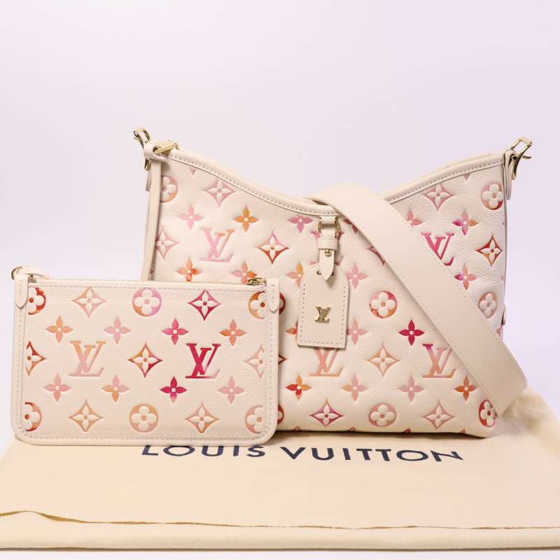 LOUIS VUITTON Monogram Empreinte Carryall PM肩背袋-9