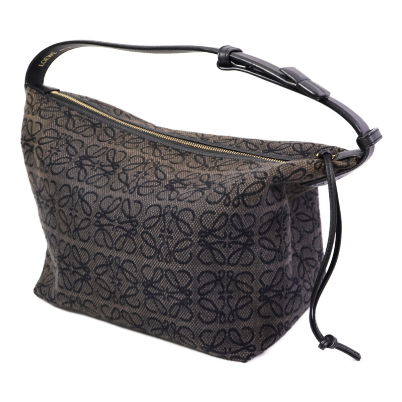 LOEWE 帆布Cubi Anagram肩背袋-2