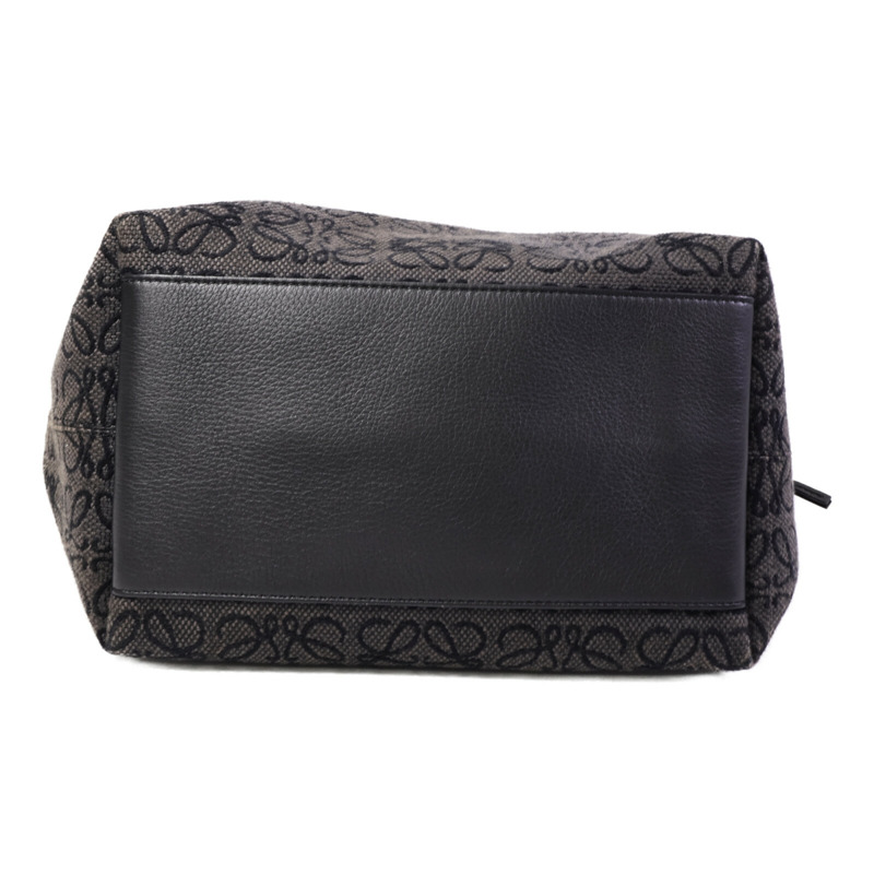 LOEWE 帆布Cubi Anagram肩背袋-3