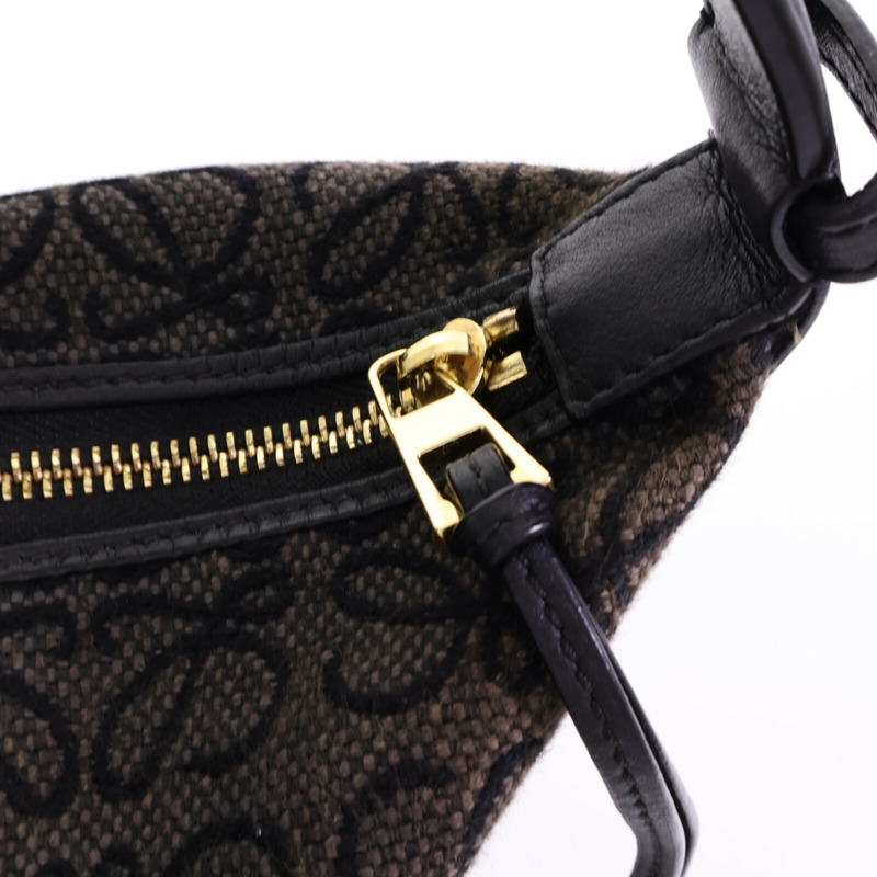 LOEWE 帆布Cubi Anagram肩背袋-8