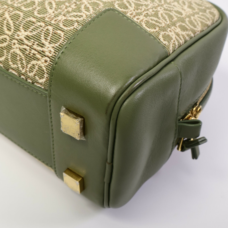 LOEWE 帆布Amazona 23手挽肩背兩用袋-12