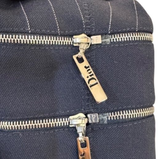 【美收精品】Christian Dior 深藍色條紋西裝外套 5-406【隔月月中將轉賣至日本 上架期限30天】-5