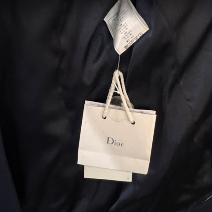 【美收精品】Christian Dior 深藍色條紋西裝外套 5-406【隔月月中將轉賣至日本 上架期限30天】-7