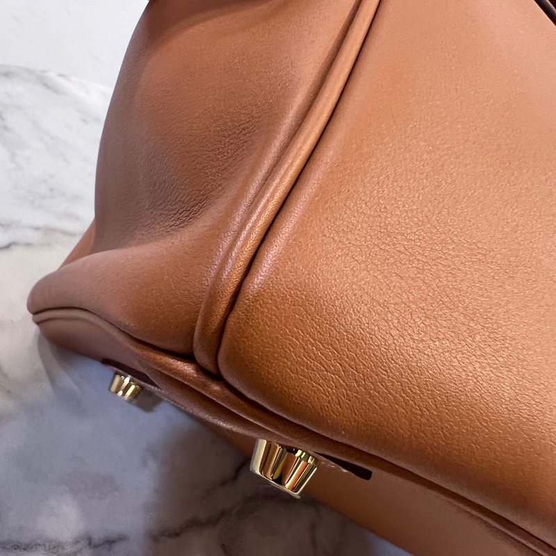 Hermes 37金棕Jonathan小牛皮金釦Birkin 30-6