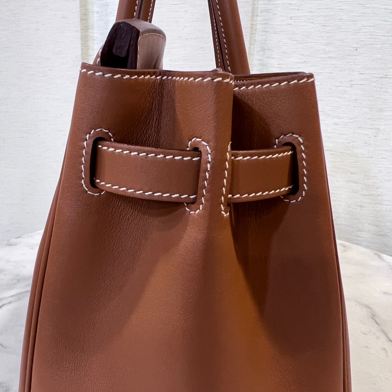 Hermes 37金棕Jonathan小牛皮金釦Birkin 30-10