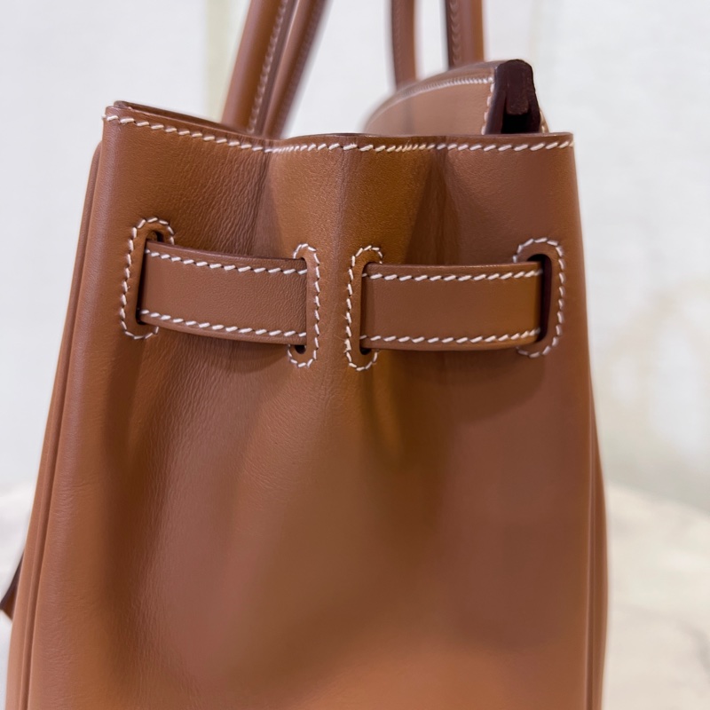 Hermes 37金棕Jonathan小牛皮金釦Birkin 30-11