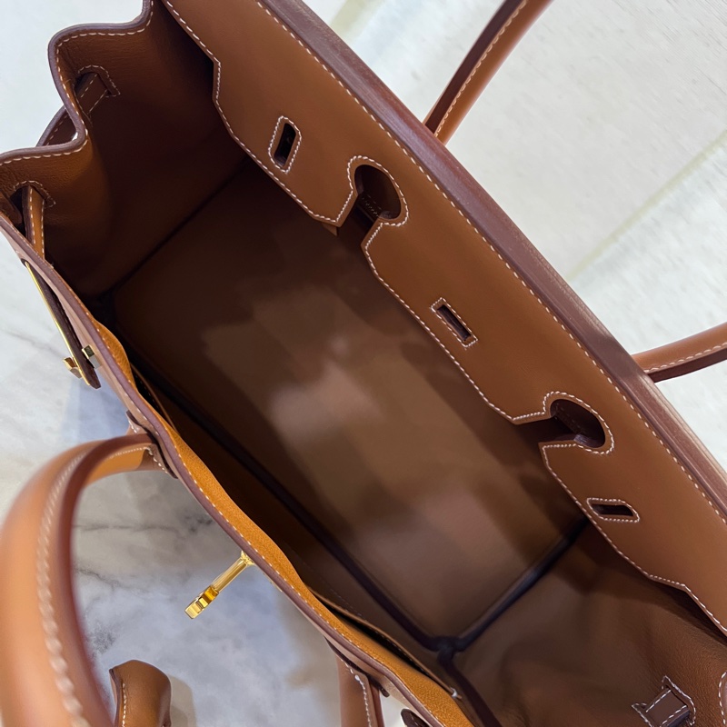 Hermes 37金棕Jonathan小牛皮金釦Birkin 30-12