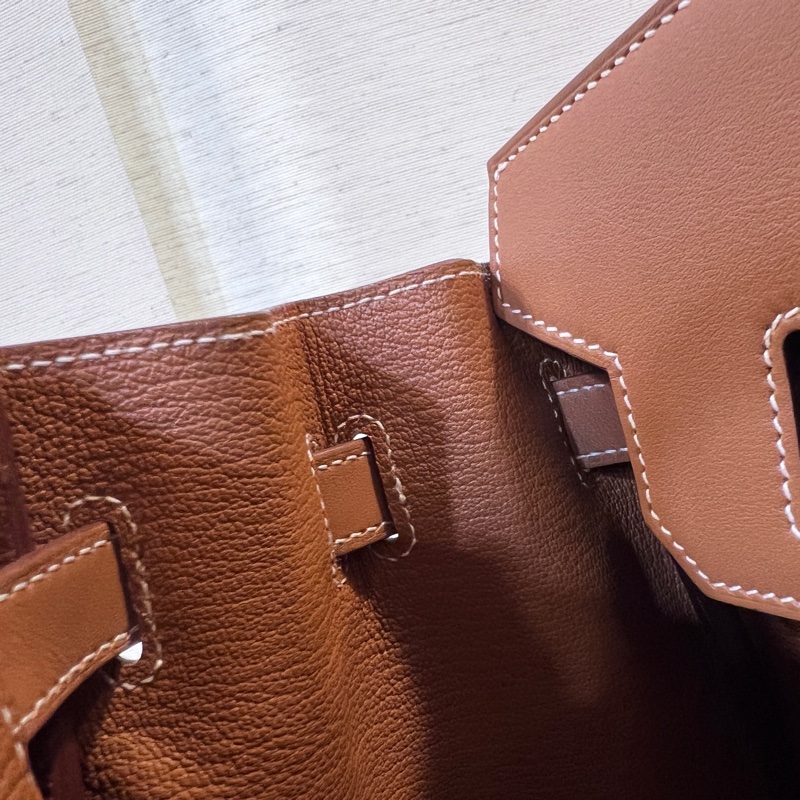 Hermes 37金棕Jonathan小牛皮金釦Birkin 30-13