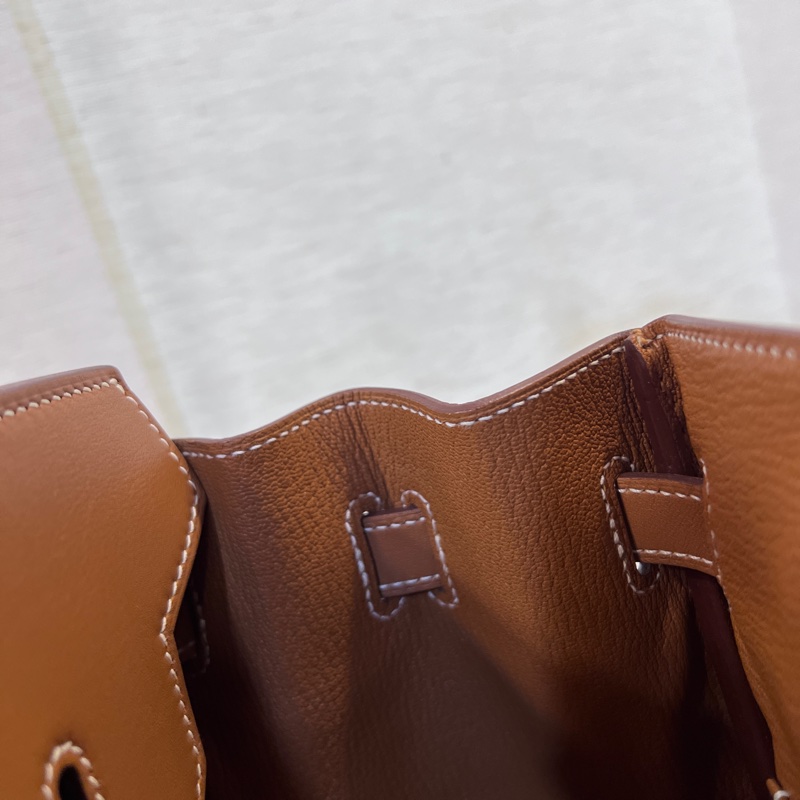Hermes 37金棕Jonathan小牛皮金釦Birkin 30-14
