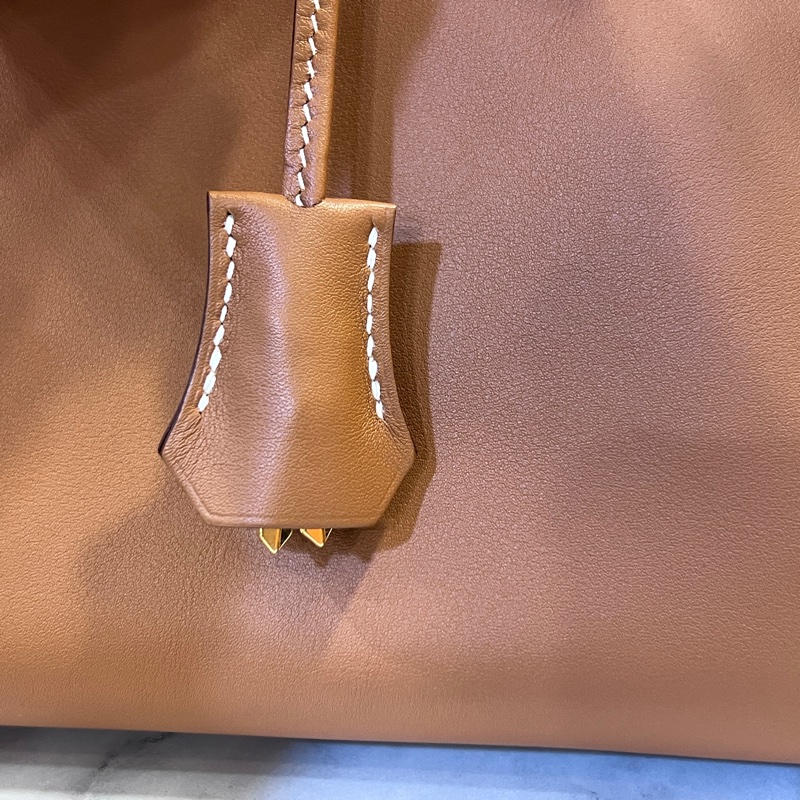 Hermes 37金棕Jonathan小牛皮金釦Birkin 30-21