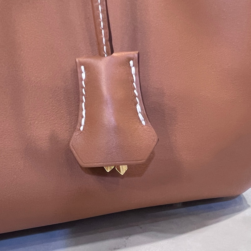 Hermes 37金棕Jonathan小牛皮金釦Birkin 30-22