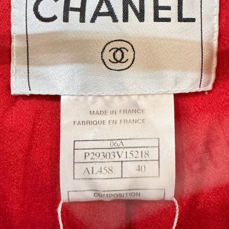 【美收精品】Chanel 頂級紅色羊毛大衣 5-504【隔月月中將轉賣至日本 上架期限30天】-13