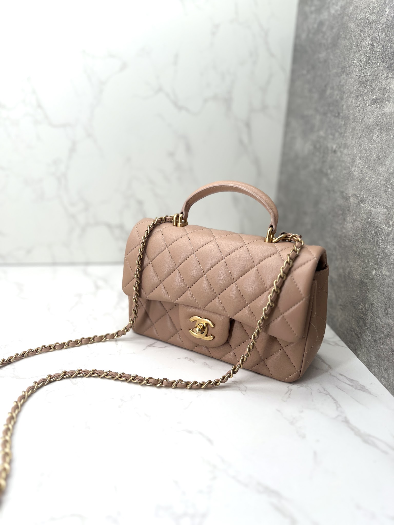 香緹國際精品 CHANEL CF MINI HANDLE 手柄款 大 MINI 1033-0