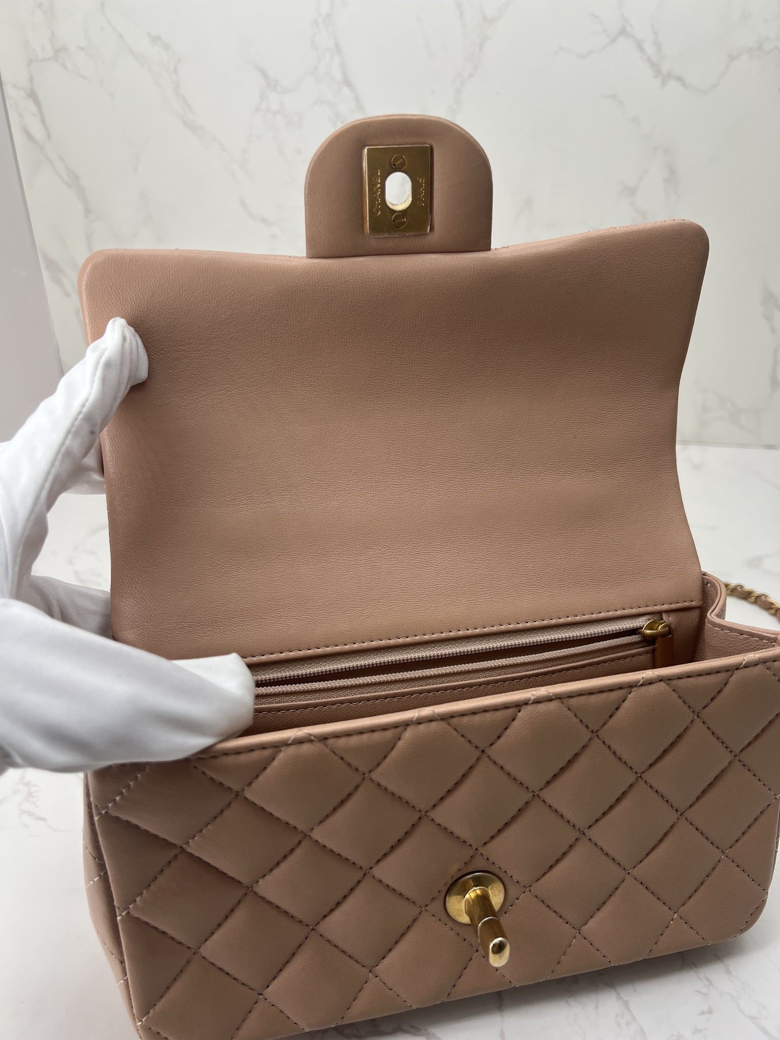 香緹國際精品 CHANEL CF MINI HANDLE 手柄款 大 MINI 1033-9