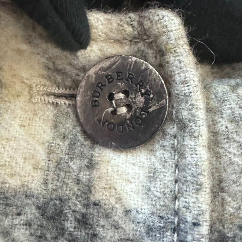 【美收精品】Burberry 米色格紋大衣 5-513【隔月月中將轉賣至日本 上架期限30天】-3