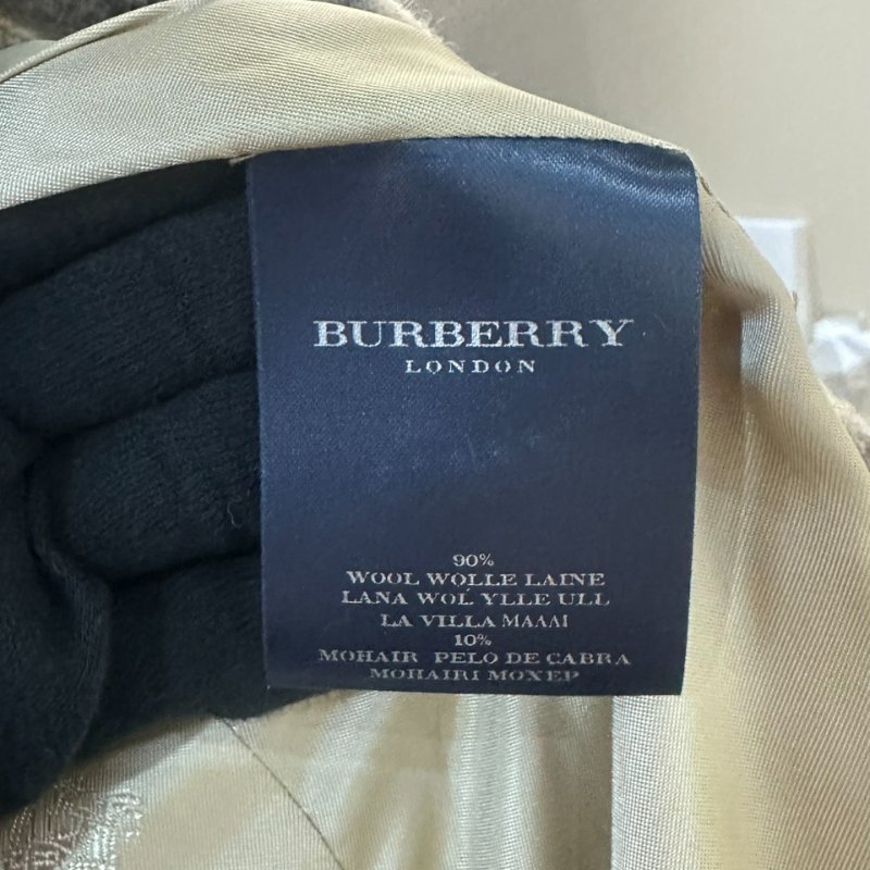 【美收精品】Burberry 米色格紋大衣 5-513【隔月月中將轉賣至日本 上架期限30天】-6
