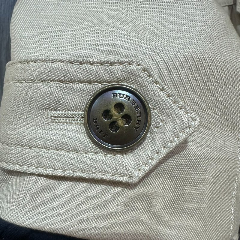 【美收精品】Burberry 米色風衣造型夾克 5-515【隔月月中將轉賣至日本 上架期限30天】-7