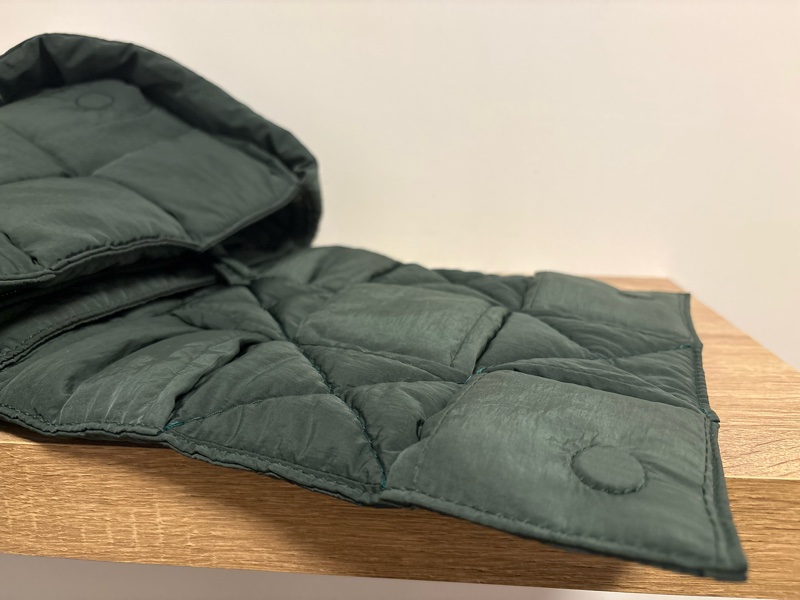 Bottega Veneta 軍綠尼龍斜背包-10