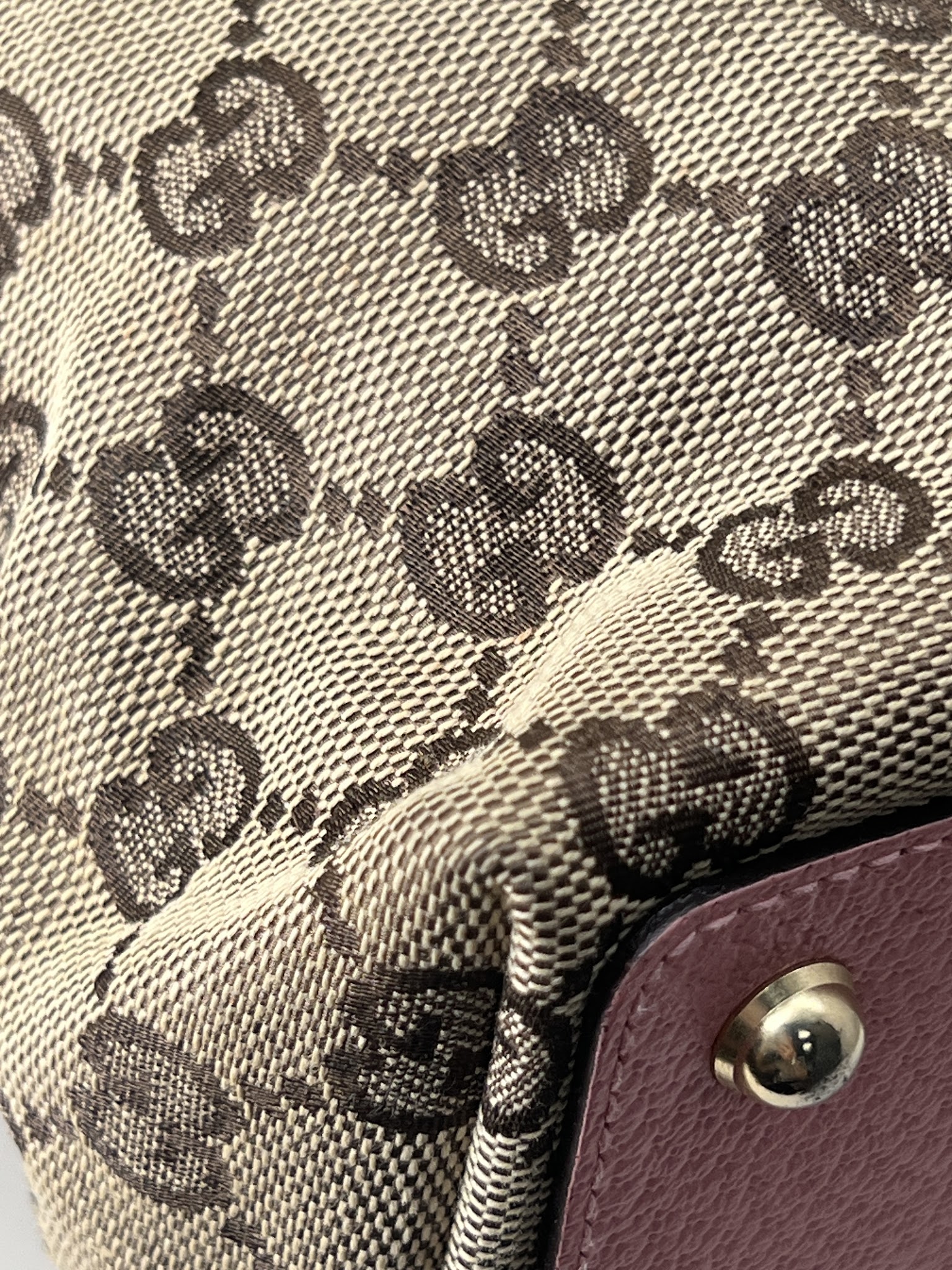香緹國際精品 GUCCI 粉邊托特包 1039-4