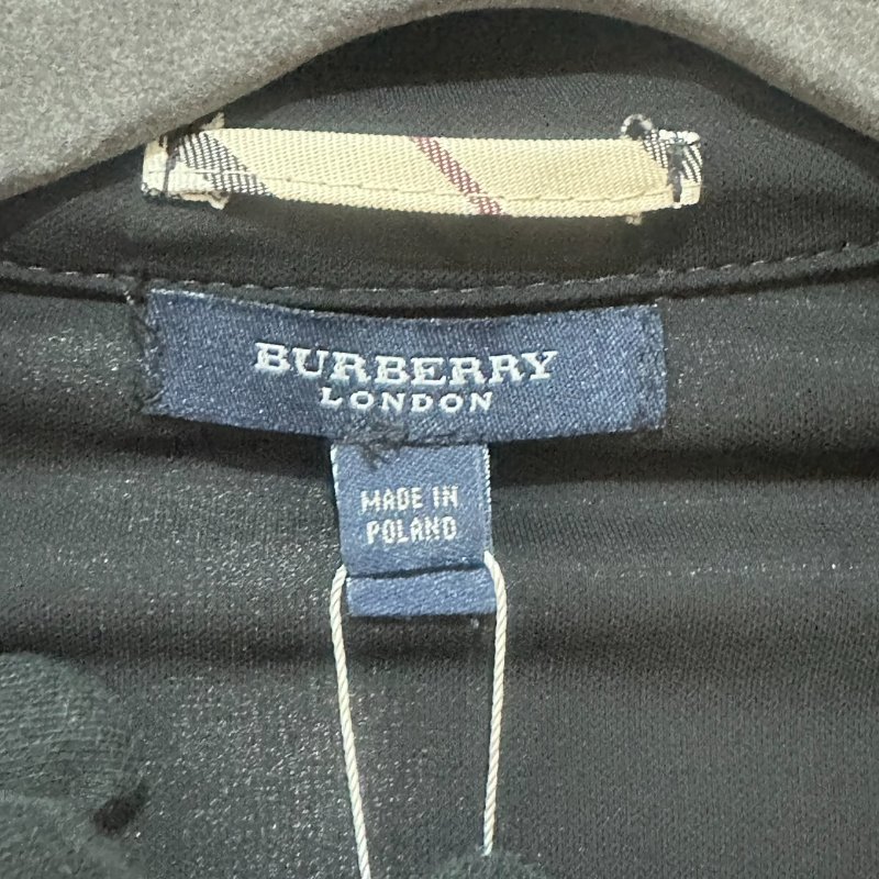 【美收精品】Burberry 涼感螺縈95%黑色長袖上衣 5-509【隔月月中將轉賣至日本 上架期限30天】-2