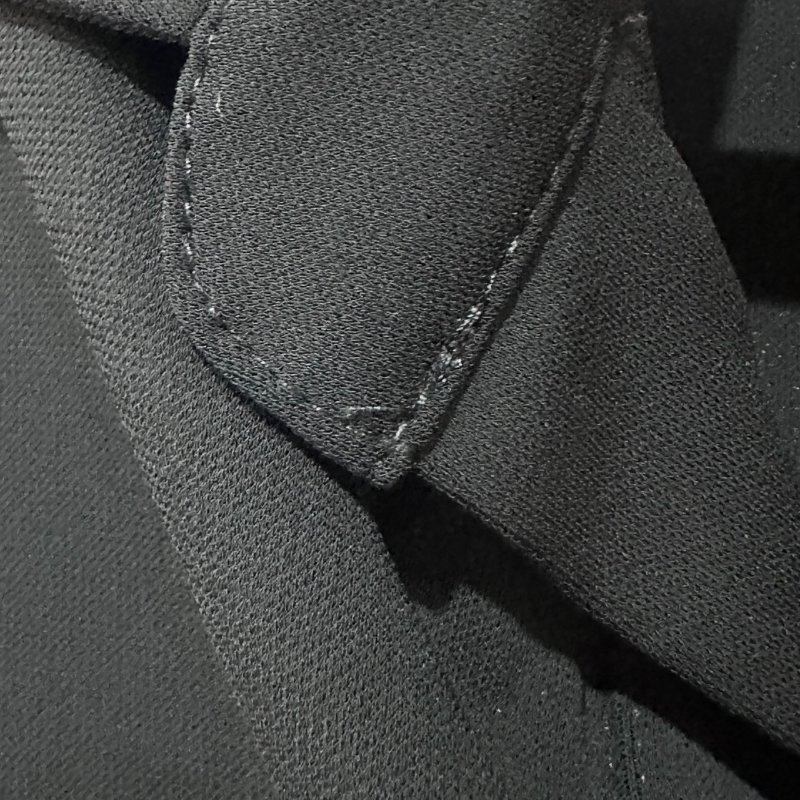 【美收精品】Burberry 涼感螺縈95%黑色長袖上衣 5-509【隔月月中將轉賣至日本 上架期限30天】-5