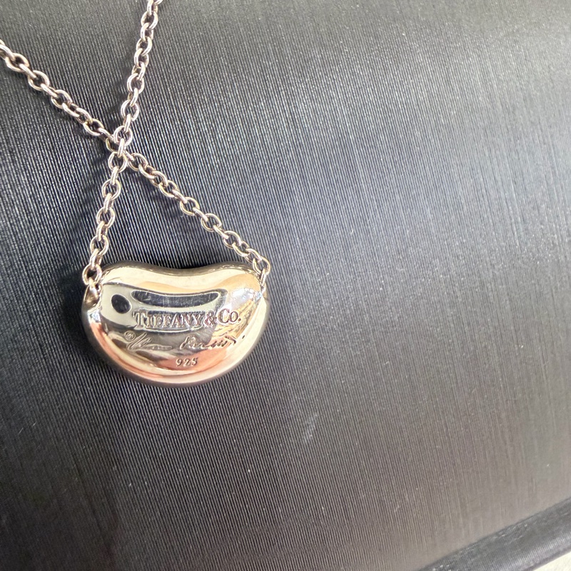 Tiffany &Co. 925純銀相思豆9mm-9
