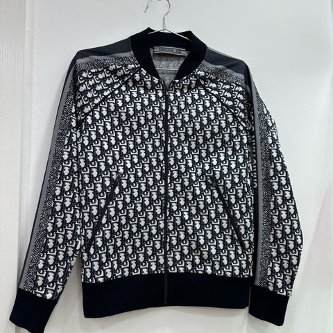 Dior經典老花滿logo棒球服外套 S碼
