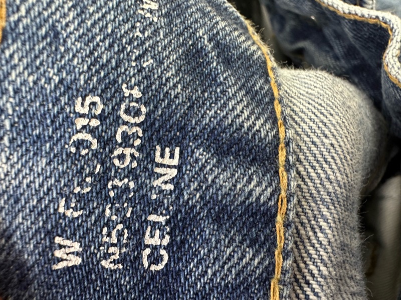 Celine 修身牛仔長褲 26碼-3