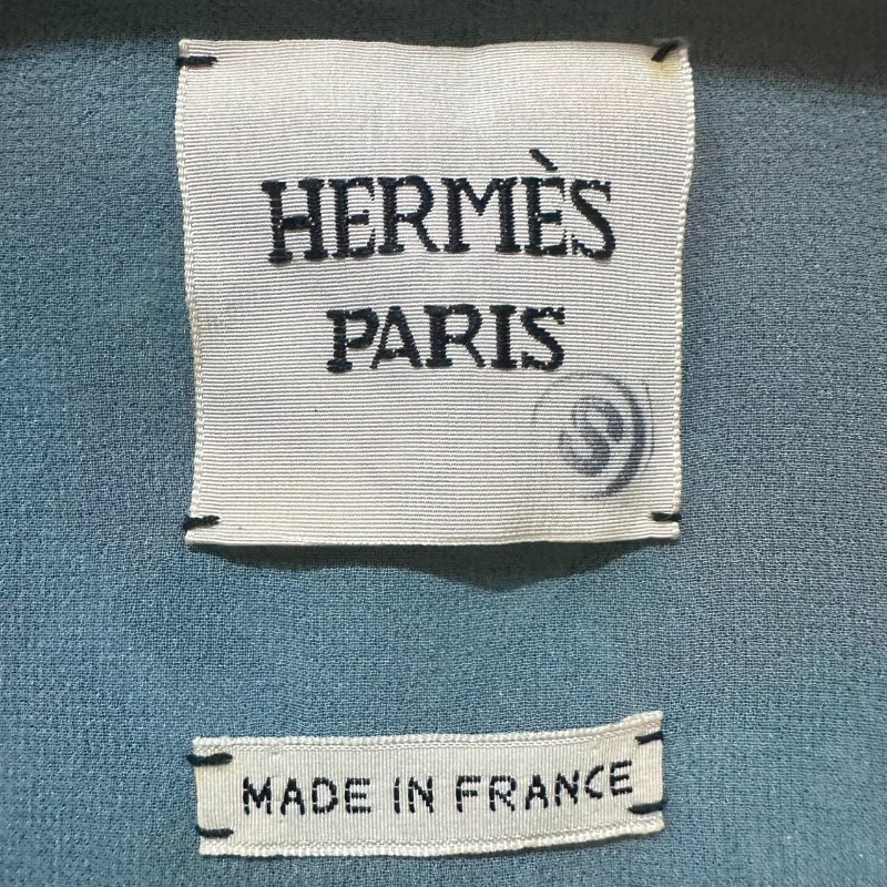【美收精品】Hermes 橘底混花色經典落肩收腰款短版外套 5-492【隔月月中將轉賣至日本 上架期限30天】-5