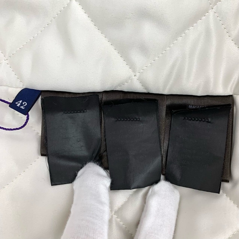 Loro Piana 粉色山羊绒连帽毛领长袖大衣外套 42码-6