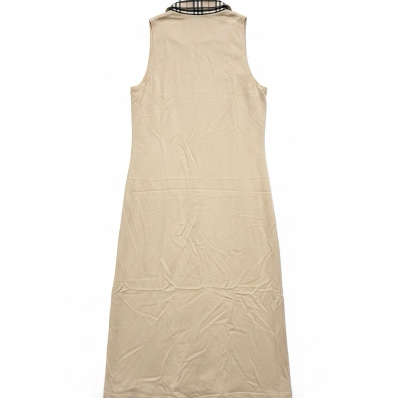 Burberry 米色長裙 (二手) | Preloved beige Burberry long dress-3