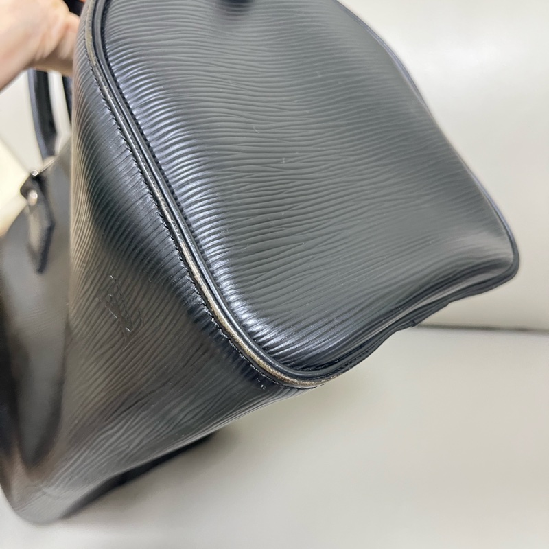 Louis Vuitton LV 28水波紋波士頓包（銀扣版）-5