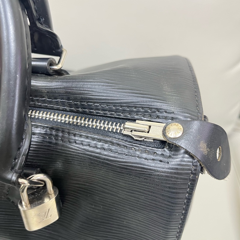 Louis Vuitton LV 28水波紋波士頓包（銀扣版）-8