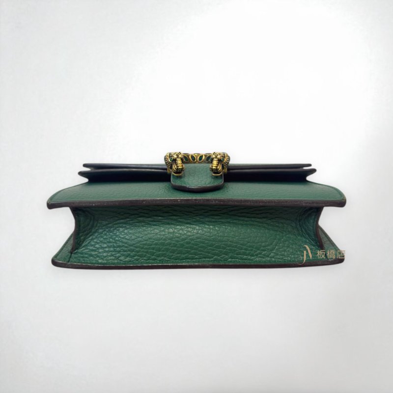 JS1405-GUCCI Dionysus GG綠牛皮迷你酒神鍊包476432-4