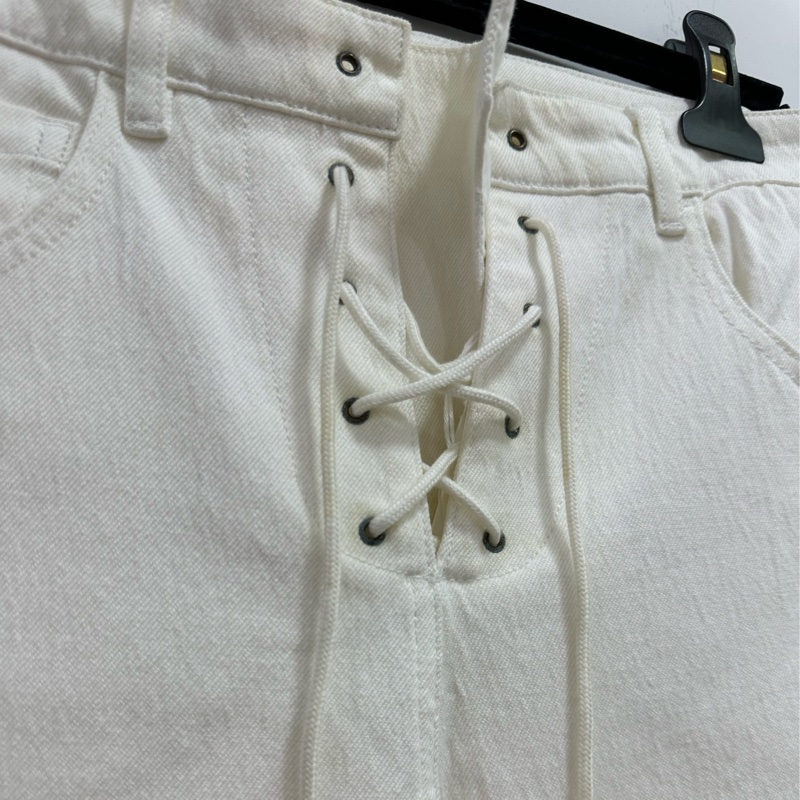 Chloe 白色牛仔長褲 34碼-1