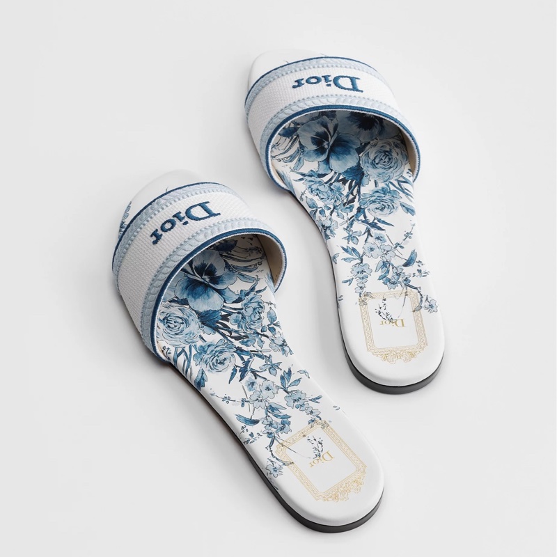 Dior 女士 Dway Slide 拖鞋34 34.5 35 35.5 36 36.5 37 37.5 38 38.5 39 39.5 40 40.5 41 41.5 42碼-0