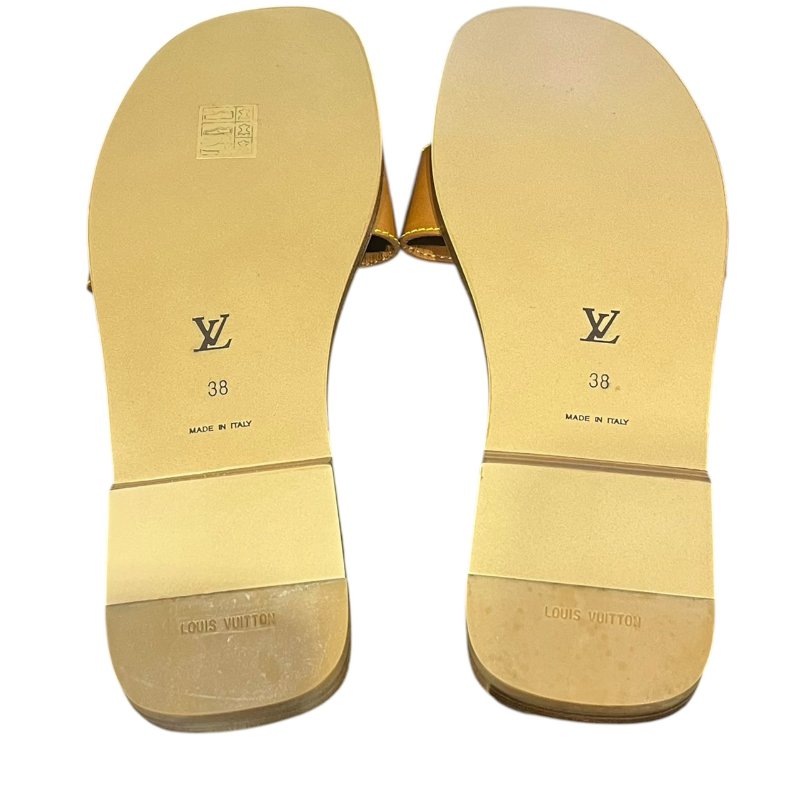【美收精品】LV茶色涼鞋 5-224-9