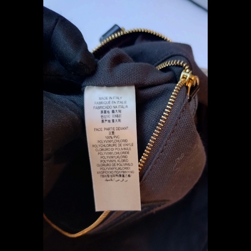 Burberry 黑把英系格紋PVC 扇形托特包-17