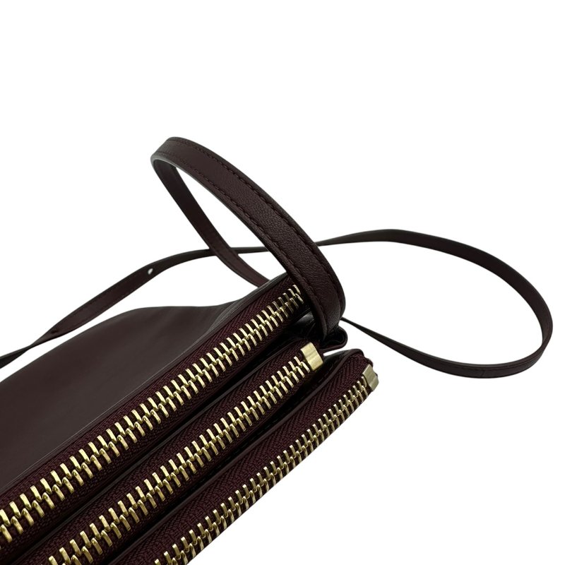 【美收精品】CELINE  C-581酒紅色斜背包【隔月月中將轉賣至日本 上架期限30天】-9