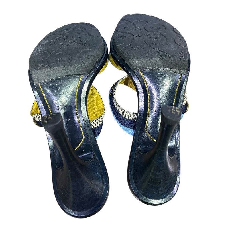 【美收精品】LV粉色跟鞋-10