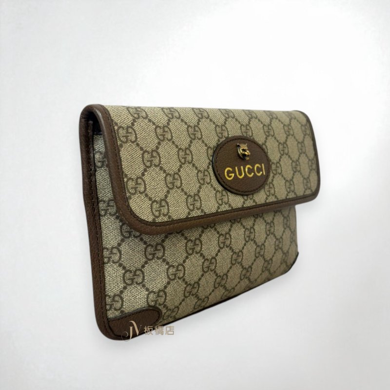 JS1428-GUCCI GG Supreme虎頭腰包493930-2