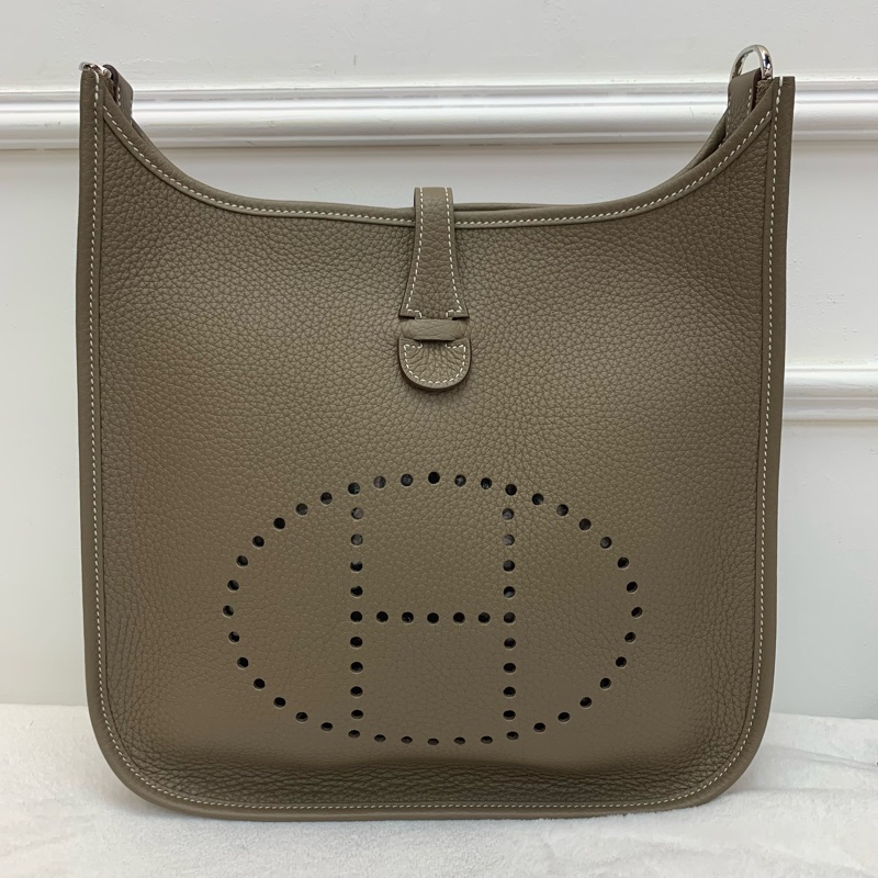 Hermes Evelyne29 大象灰 TC皮-1