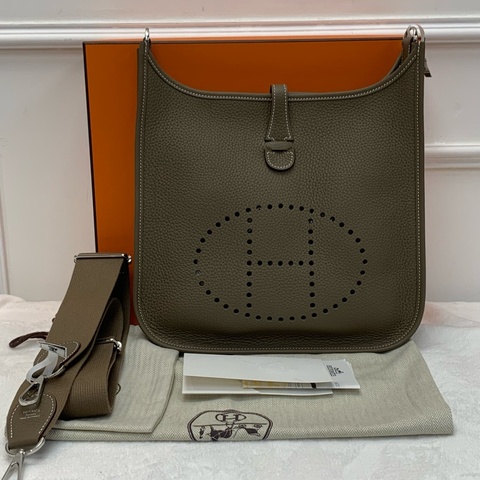 Hermes Evelyne29 大象灰 TC皮