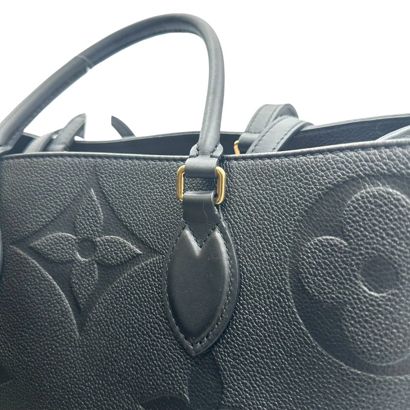 【美收精品】Louis Vuitton 老花黑色手提袋  C-583【隔月月中將轉賣至日本 上架期限30天】-6