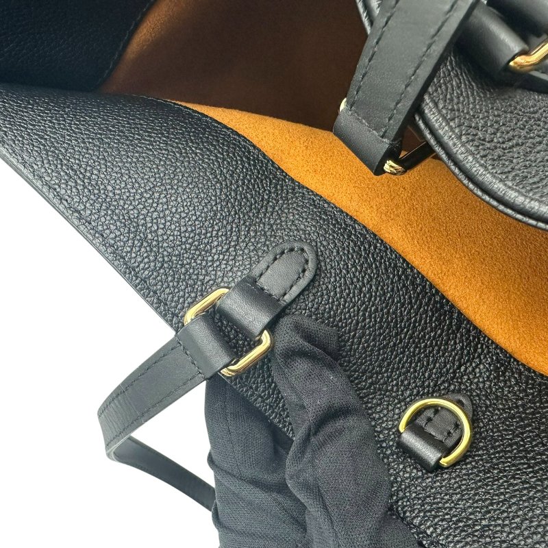 【美收精品】Louis Vuitton 老花黑色手提袋  C-583【隔月月中將轉賣至日本 上架期限30天】-9