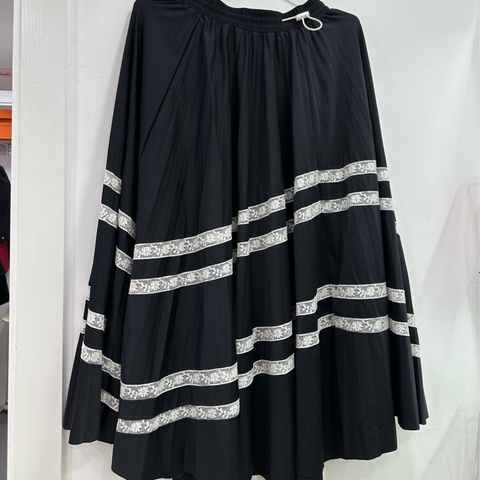 valentino 華倫天奴 黑色半裙長裙 S碼