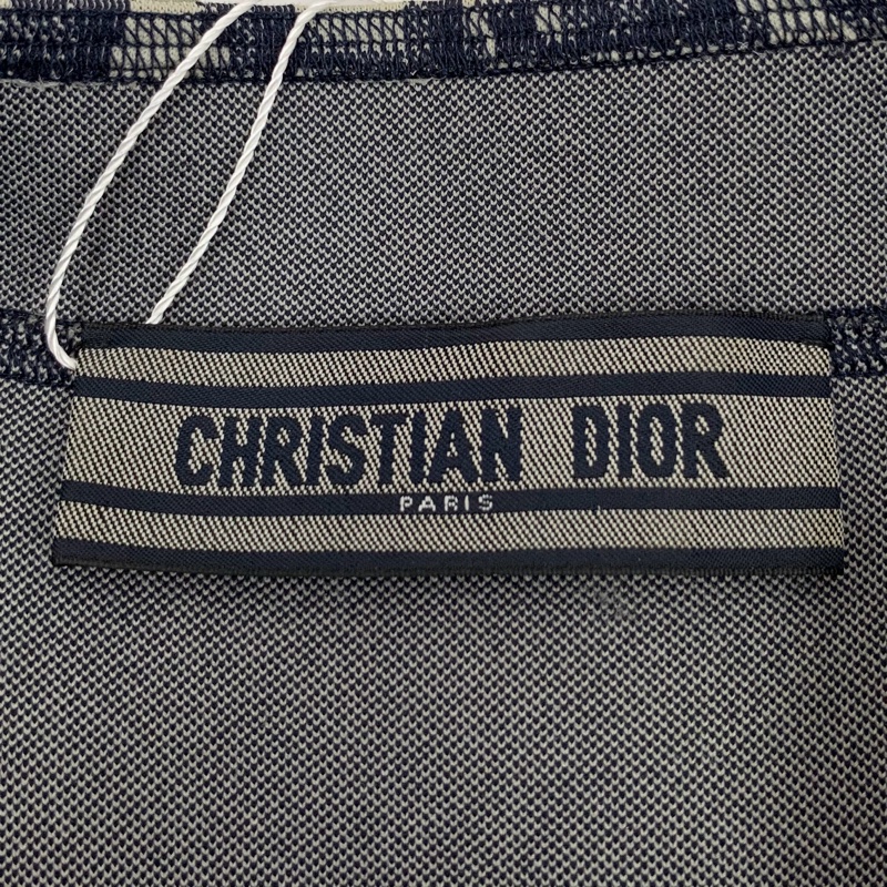 Dior 提花满印半拉链式无袖连衣裙 34码-2