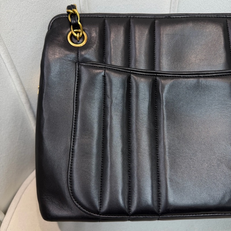 CHANEL 中古太陽花吊飾單肩斜揹袋 XC203-34