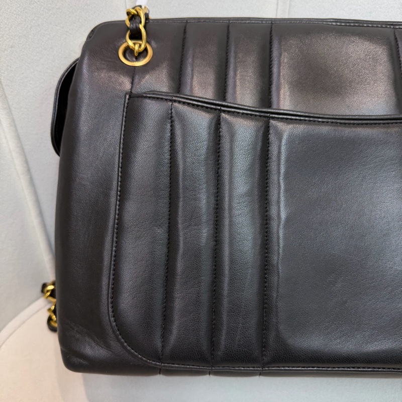 CHANEL 中古太陽花吊飾單肩斜揹袋 XC203-36