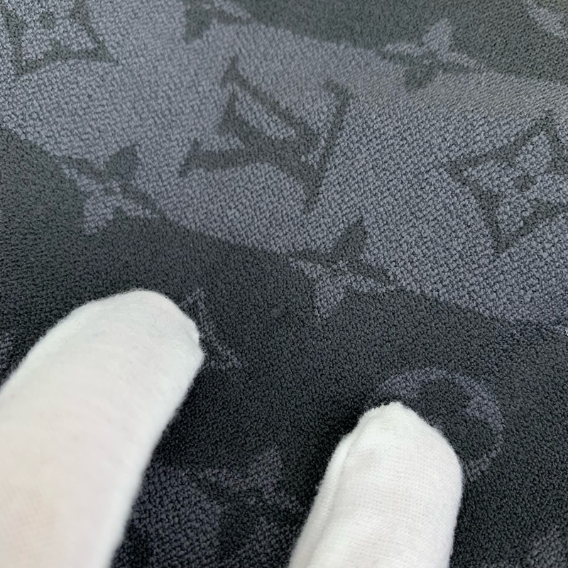 Louis Vuitton 深灰色logo老花满印绵羊毛西装外套 52 L码 带尘袋-6